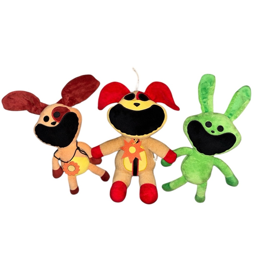 Smiling Critters Plush Toy Set for Kids